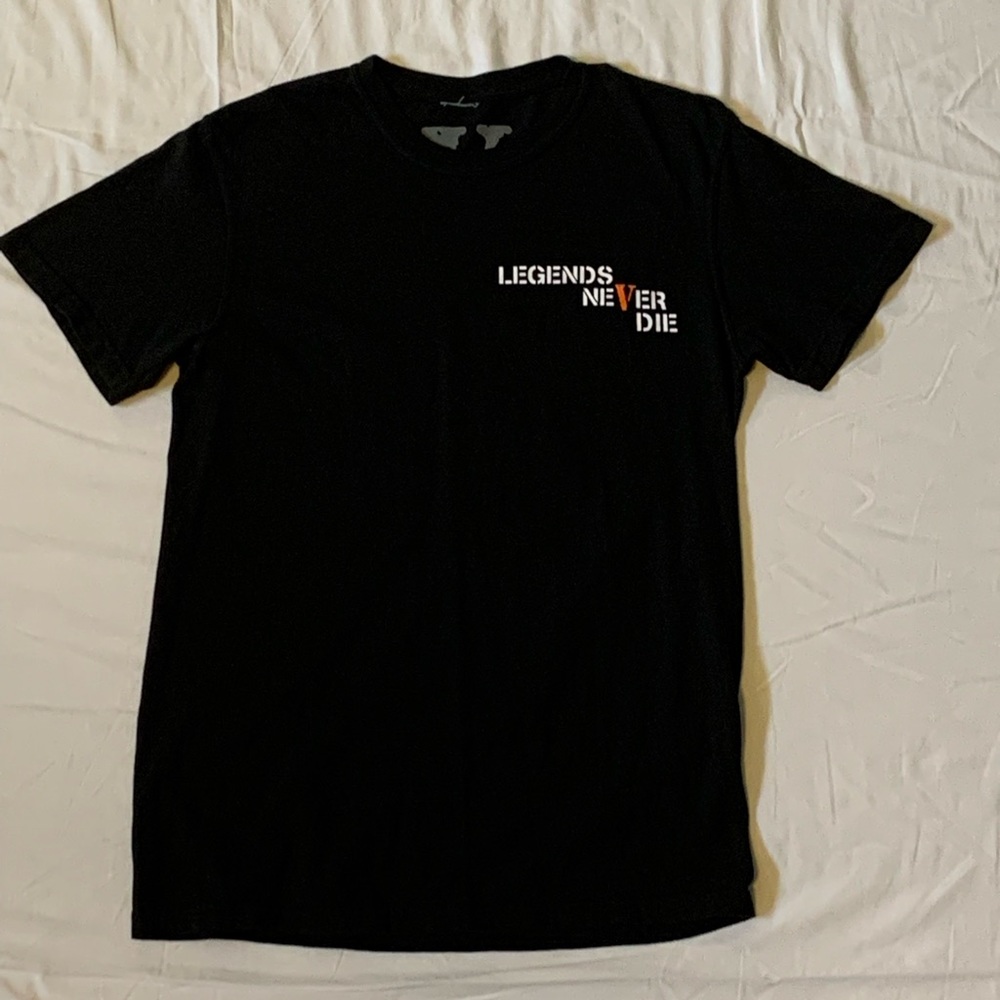 Juice Wrld x VLONE Legends Never Die S Black T-Shirt